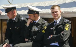 Легендарный парусник «Крузенштерн» в Севастополе