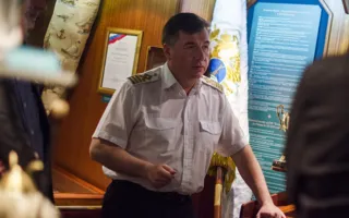 Легендарный парусник «Крузенштерн» в Севастополе