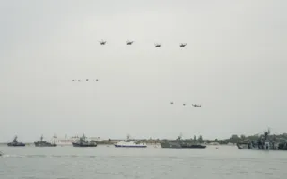 День Победы в Севастополе. Парад на море и в воздухе. Фоторепортаж