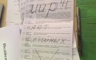 Испорченные бюллетени: Украина выбирала Кадырова, Путина и секс