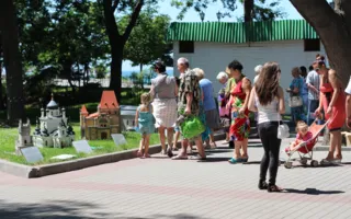 Выставка «Крым в миниатюре» на Приморском бульваре