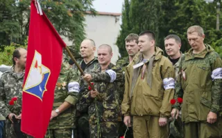 В Парке Победы установили часовню в честь защитников отечества
