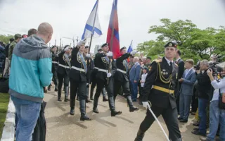 В Парке Победы установили часовню в честь защитников отечества