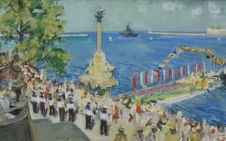 В Севастополе открылась выставка пейзажей «Родной край»