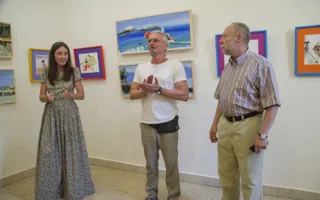 Акварельные чудеса. В Севастополе открылась выставка Воцмуша