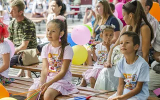 В Севастополе состоялся Парад счастливых семей