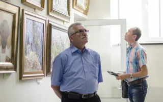 Открыта предаукционная выставка шедевров крымской живописи