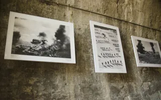 Журналист Дмитрий Киселёв привёз фотовыставку «Армия и флот России»