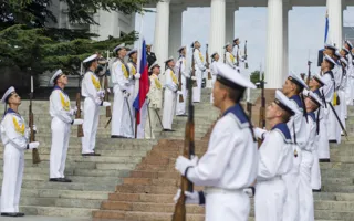 В Севастополе состоялась генеральная репетиция Дня ВМФ 