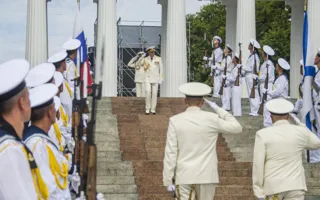 В Севастополе состоялась генеральная репетиция Дня ВМФ 