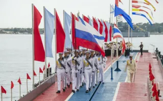 В Севастополе состоялась генеральная репетиция Дня ВМФ 