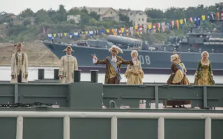 В Севастополе состоялась генеральная репетиция Дня ВМФ 