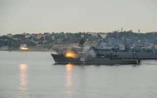 В Севастополе состоялась генеральная репетиция Дня ВМФ 