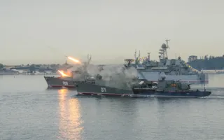 В Севастополе состоялась генеральная репетиция Дня ВМФ 