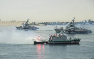 В Севастополе состоялась генеральная репетиция Дня ВМФ 