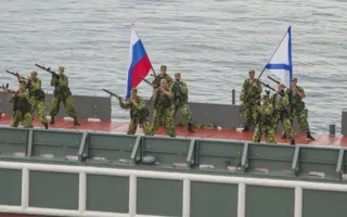 В Севастополе состоялась генеральная репетиция Дня ВМФ 