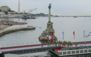 В Севастополе состоялась генеральная репетиция Дня ВМФ 