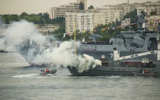 В Севастополе состоялась генеральная репетиция Дня ВМФ 