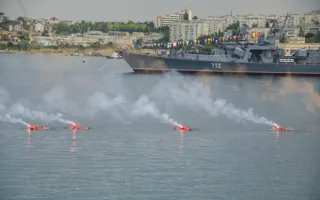 В Севастополе состоялась генеральная репетиция Дня ВМФ 