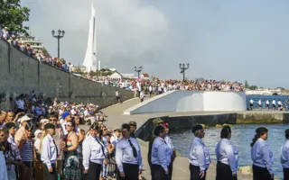 В Севастополе отпраздновали День Военно-морского флота