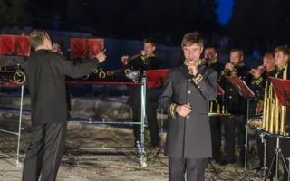 В Севастополе выступил знаменитый Роговой оркестр