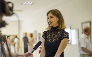 Яна Чиж представила ретроспективную выставку 
