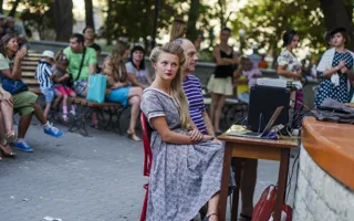 В Севастополе демонстрировали моду первой половины XX века