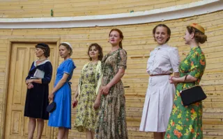 В Севастополе демонстрировали моду первой половины XX века