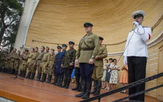 В Севастополе демонстрировали моду первой половины XX века