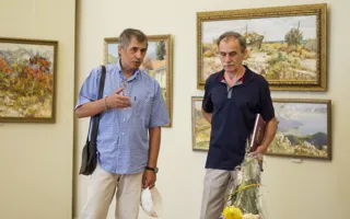 «Все краски Крыма». Открылась выставка Виктора Бабочиева