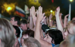 В Севастополе состоялся концерт группы «Любэ»