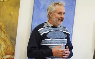 Художник Эдуард Кулиш показывает Севастополю «Киммерийские сны»