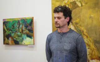 Художник Эдуард Кулиш показывает Севастополю «Киммерийские сны»