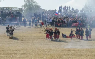 Под Бахчисараем состоялась реконструкция Альминского сражения