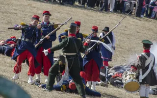 Под Бахчисараем состоялась реконструкция Альминского сражения