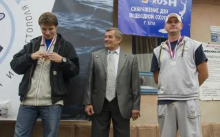 В Севастополе состоялся чемпионат по подводной охоте