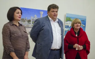 Выставкой завершился пленэр российских художников