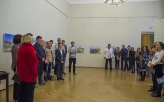 Выставкой завершился пленэр российских художников