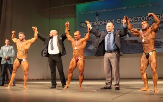 Отборочный турнир на Чемпионат России по бодибилдингу. Парни