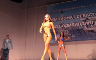 Отборочный турнир на Чемпионат России по бодибилдингу. Девушки