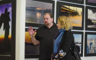 Открылась «атмосферная» фотовыставка «Мистерия Петербурга»