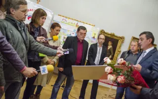 В Севастополе открылась выставка пятилетней художницы