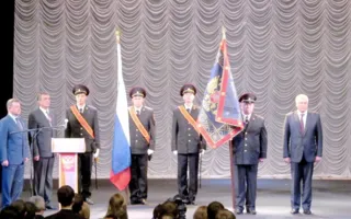 ​Полиции Севастополя вручили Знамя Управления