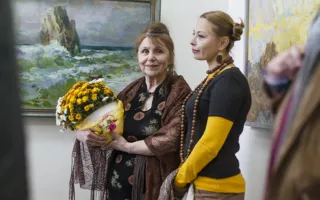 В Севастополе открылась масштабная выставка картин Виктора Волкова