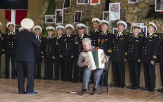 В Лукоморье открылась выставка «Стоявшим насмерть…»