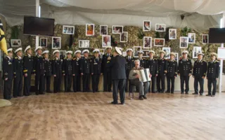 В Лукоморье открылась выставка «Стоявшим насмерть…»