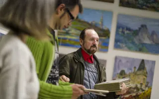Осенний пленэр «Аквамарин» завершился выставкой