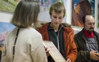 Осенний пленэр «Аквамарин» завершился выставкой