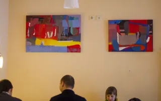 В «Момо» открылась выставка абстракций от уличного художника