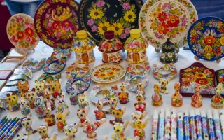 В КИЦ открылась праздничная выставка «Краски Нового года»
